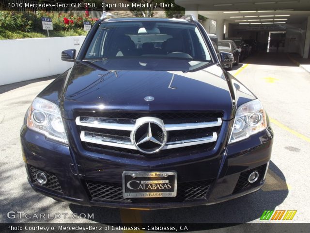 2010 Mercedes-Benz GLK 350 in Capri Blue Metallic