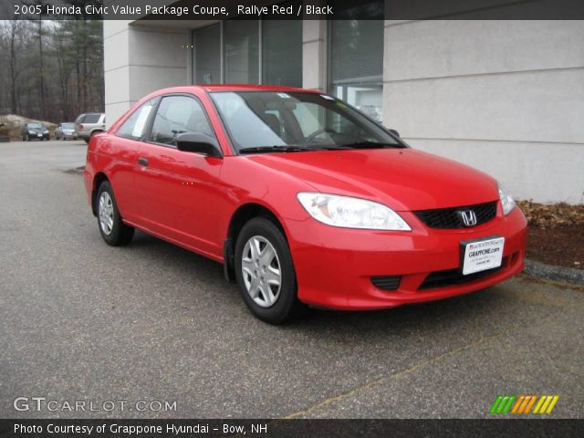 2005 Honda Civic Value Package Coupe in Rallye Red