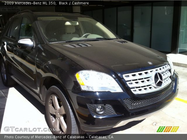 2009 Mercedes-Benz ML 350 in Black