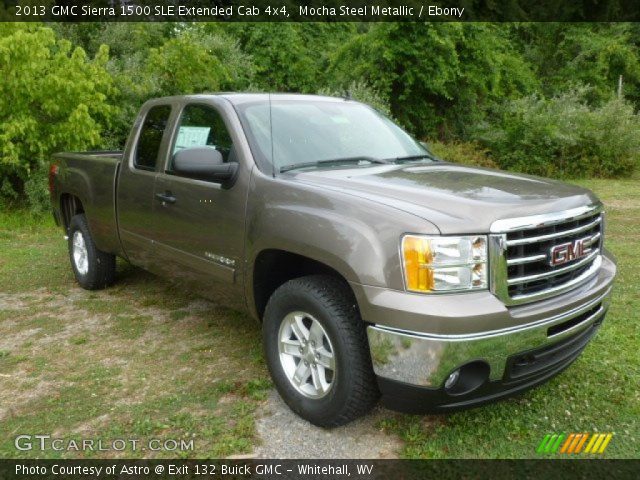 2013 GMC Sierra 1500 SLE Extended Cab 4x4 in Mocha Steel Metallic