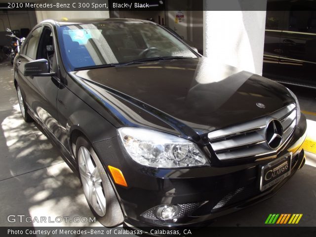 2010 Mercedes-Benz C 300 Sport in Black