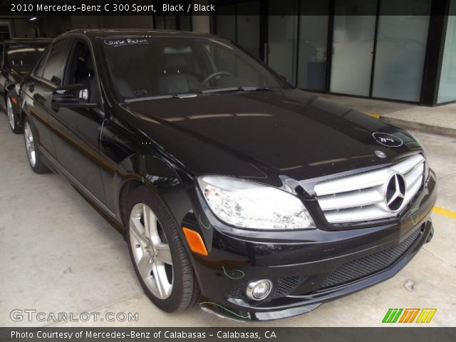 2010 Mercedes-Benz C 300 Sport in Black