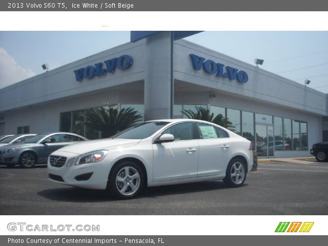 2013 Volvo S60 T5 in Ice White