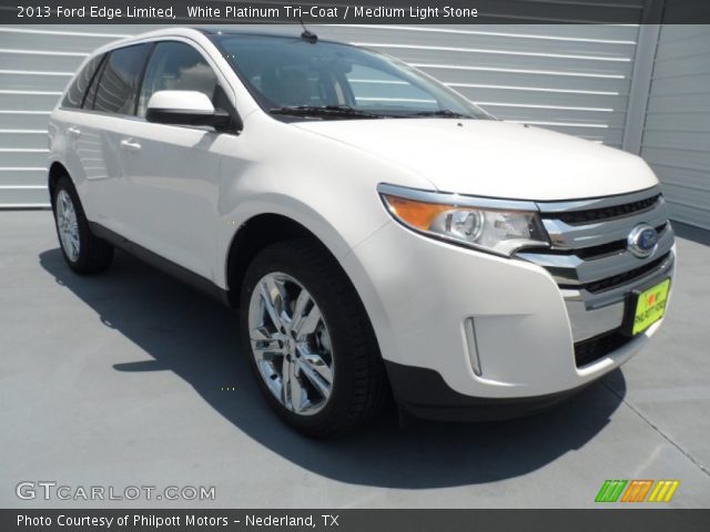 2013 Ford Edge Limited in White Platinum Tri-Coat