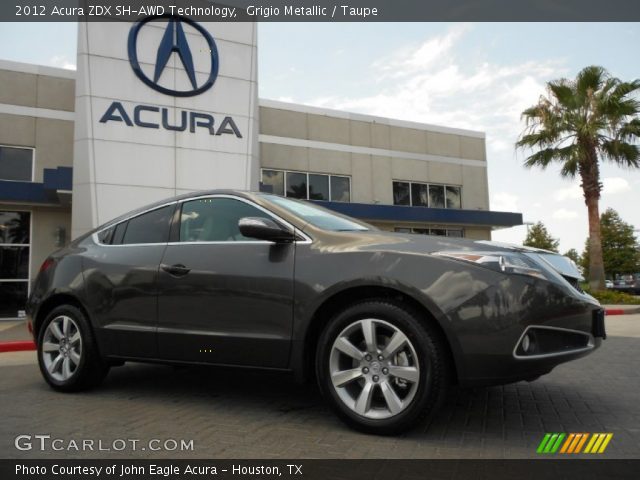 2012 Acura ZDX SH-AWD Technology in Grigio Metallic