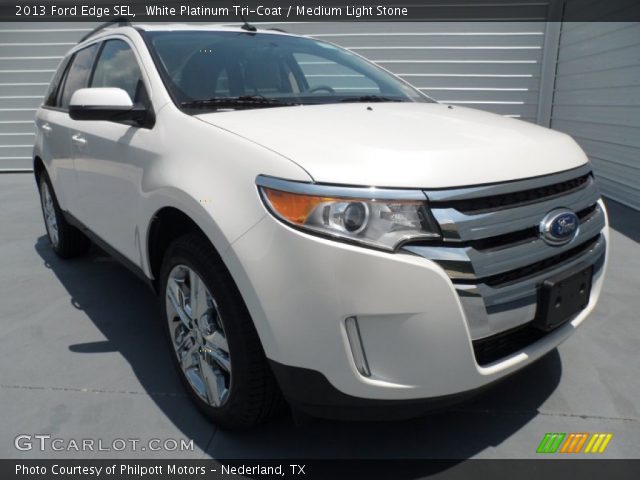 2013 Ford Edge SEL in White Platinum Tri-Coat