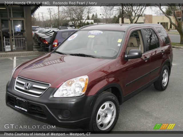 2006 Honda CR-V LX 4WD in Redondo Red Pearl