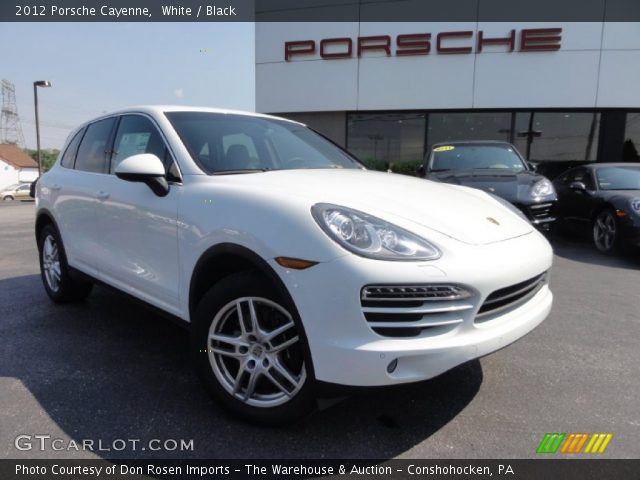 2012 Porsche Cayenne  in White