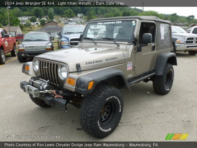 2004 Jeep Wrangler SE 4x4 in Light Khaki Metallic