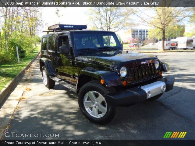 2009 Jeep Wrangler Unlimited Sahara 4x4 in Black