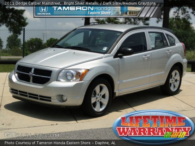2011 Dodge Caliber Mainstreet in Bright Silver Metallic