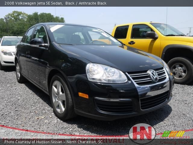 2008 Volkswagen Jetta SE Sedan in Black