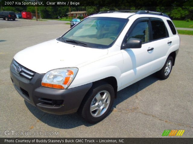 2007 Kia Sportage LX in Clear White