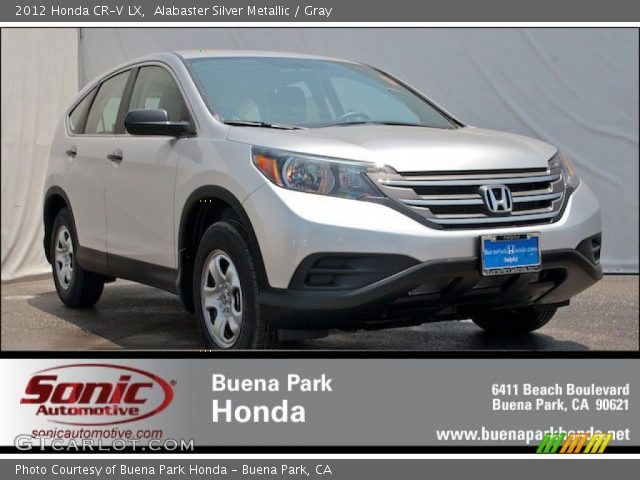 2012 Honda CR-V LX in Alabaster Silver Metallic