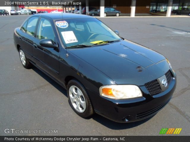 2004 Nissan Sentra 1.8 S in Blackout