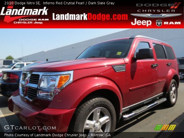 2010 Dodge Nitro SE in Inferno Red Crystal Pearl