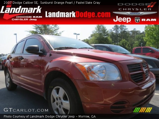 2007 Dodge Caliber SE in Sunburst Orange Pearl