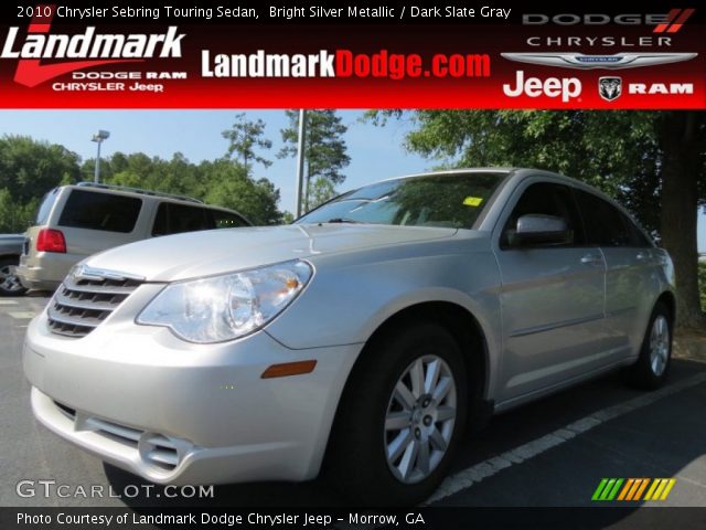 2010 Chrysler Sebring Touring Sedan in Bright Silver Metallic