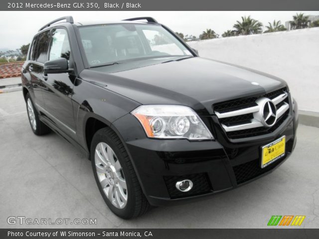 2012 Mercedes-Benz GLK 350 in Black