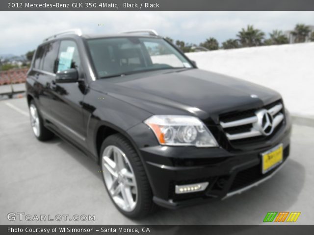 2012 Mercedes-Benz GLK 350 4Matic in Black