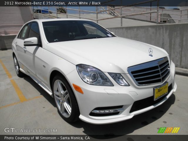 2012 Mercedes-Benz E 350 Sedan in Arctic White