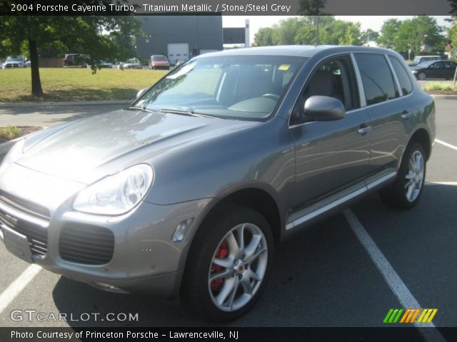 2004 Porsche Cayenne Turbo in Titanium Metallic