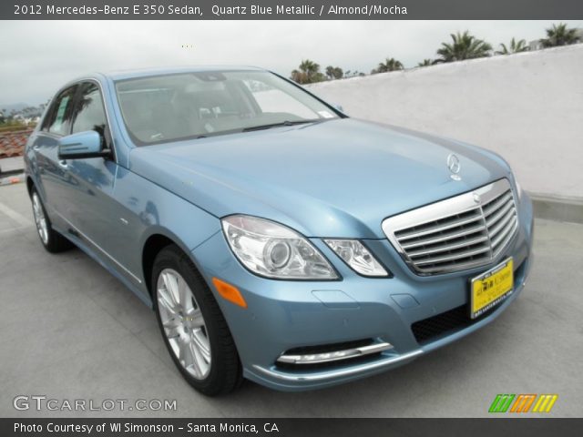 2012 Mercedes-Benz E 350 Sedan in Quartz Blue Metallic