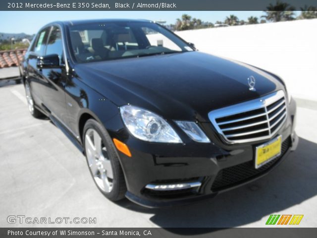 2012 Mercedes-Benz E 350 Sedan in Black