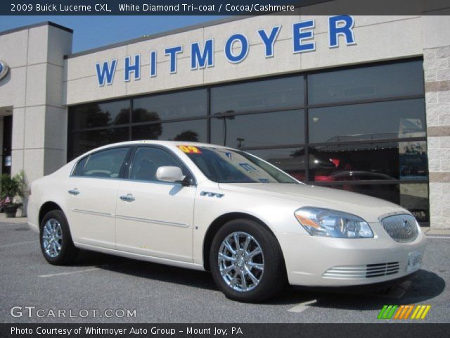 2009 Buick Lucerne CXL in White Diamond Tri-coat