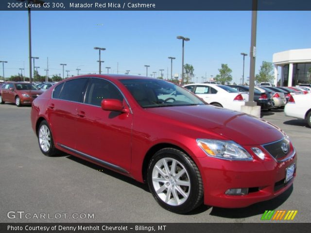 2006 Lexus GS 300 in Matador Red Mica