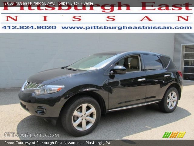 2009 Nissan Murano SL AWD in Super Black
