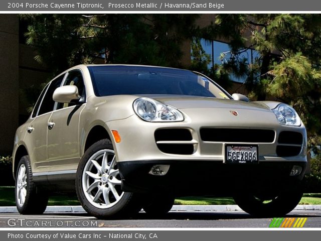 2004 Porsche Cayenne Tiptronic in Prosecco Metallic