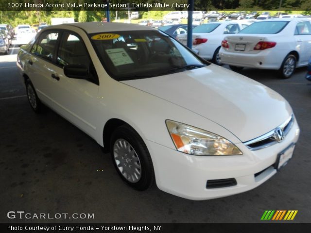 2007 Honda Accord Value Package Sedan in Taffeta White