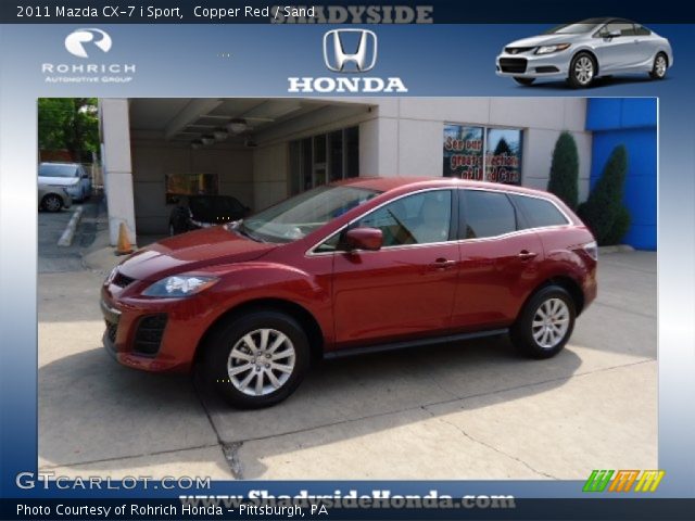 2011 Mazda CX-7 i Sport in Copper Red