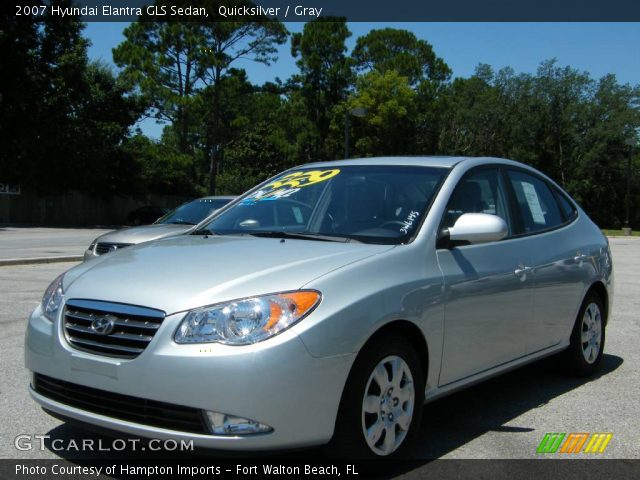 2007 Hyundai Elantra GLS Sedan in Quicksilver