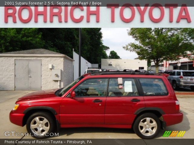 2001 Subaru Forester 2.5 S in Sedona Red Pearl