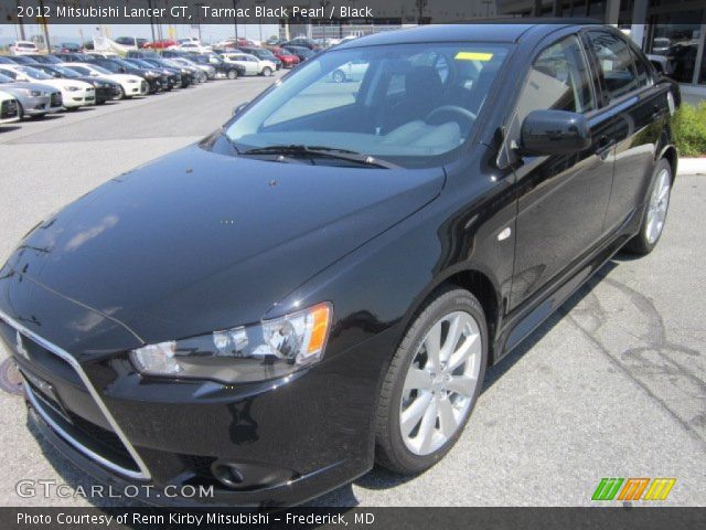 2012 Mitsubishi Lancer GT in Tarmac Black Pearl