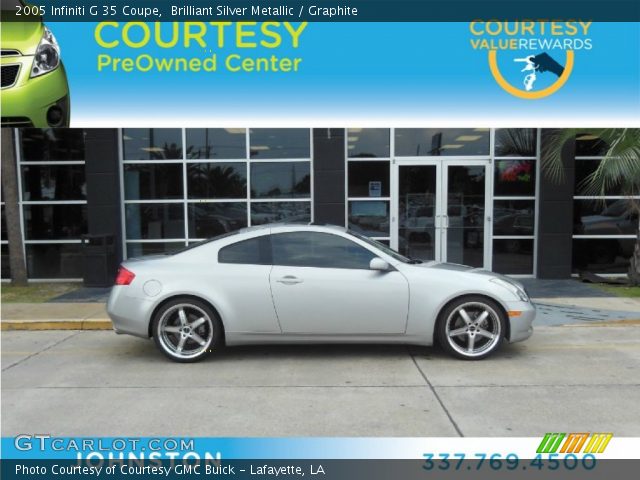 2005 Infiniti G 35 Coupe in Brilliant Silver Metallic