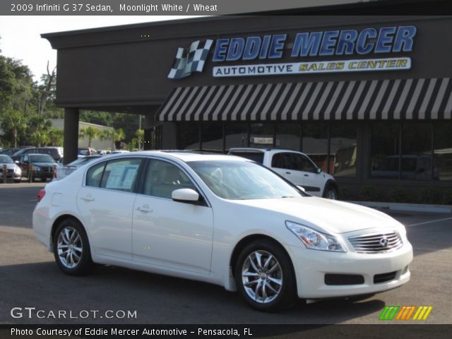 2009 Infiniti G 37 Sedan in Moonlight White