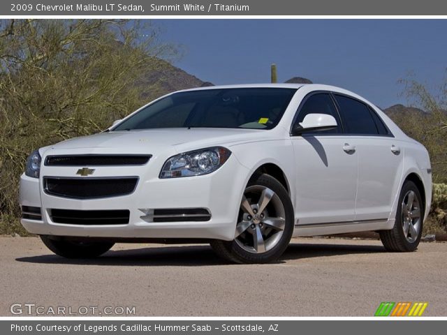 2009 Chevrolet Malibu LT Sedan in Summit White