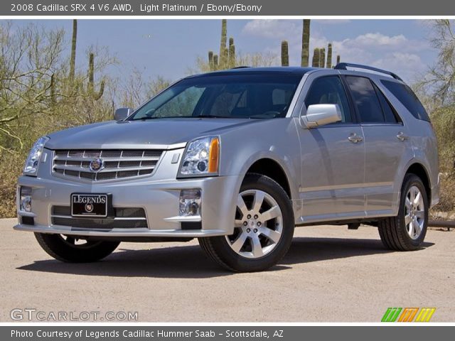 2008 Cadillac SRX 4 V6 AWD in Light Platinum