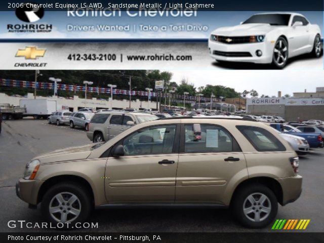 2006 Chevrolet Equinox LS AWD in Sandstone Metallic