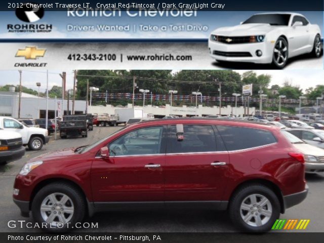 2012 Chevrolet Traverse LT in Crystal Red Tintcoat