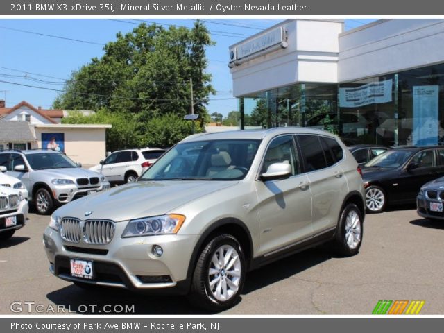 2011 BMW X3 xDrive 35i in Mineral Silver Metallic
