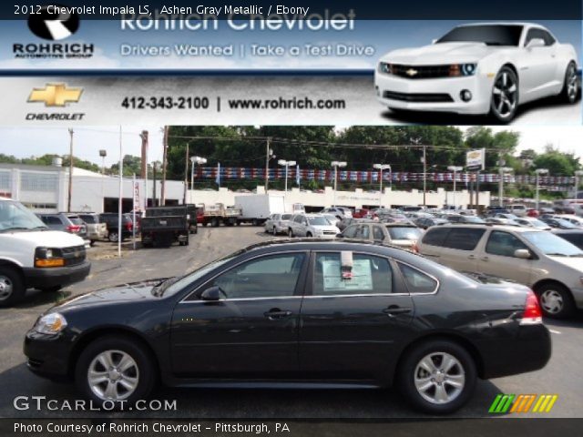 2012 Chevrolet Impala LS in Ashen Gray Metallic