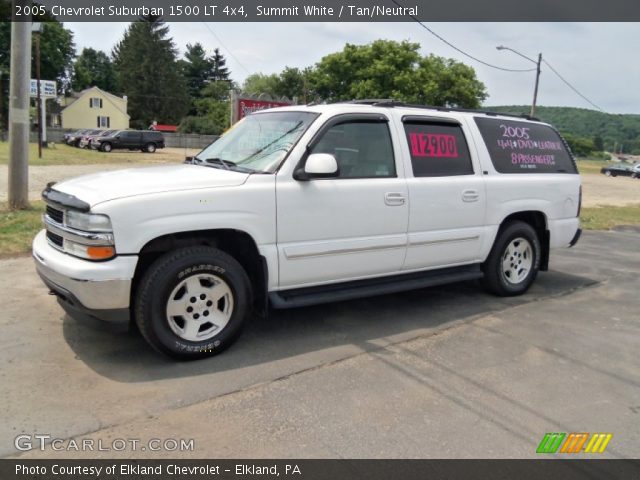 2005 Chevrolet Suburban 1500 LT 4x4 in Summit White