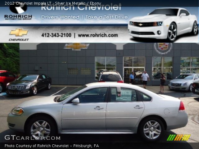 2012 Chevrolet Impala LT in Silver Ice Metallic
