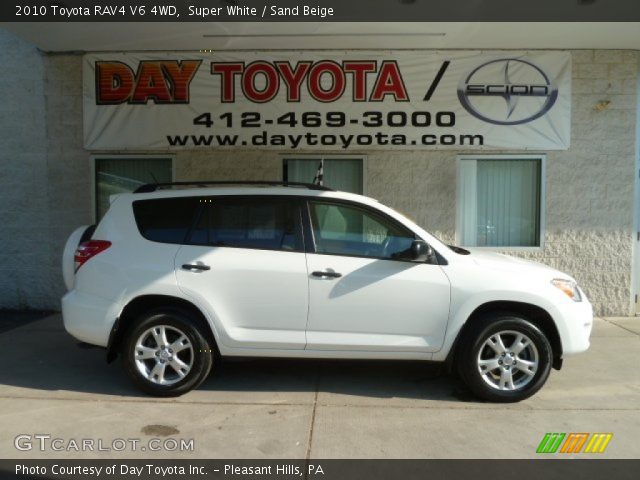 2010 Toyota RAV4 V6 4WD in Super White