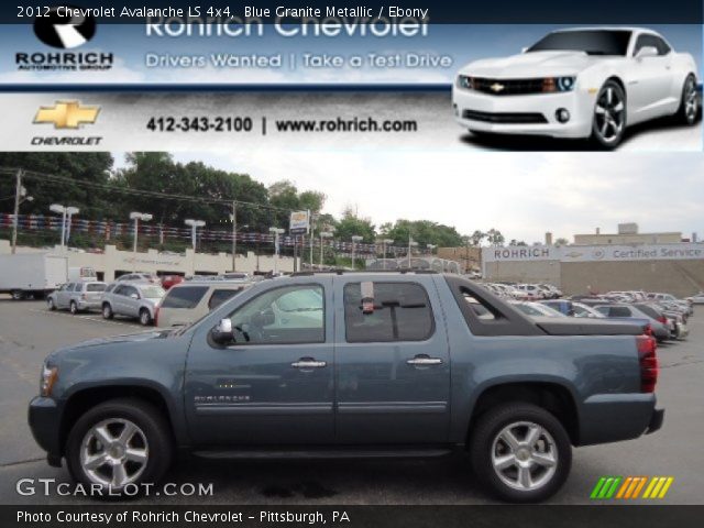 2012 Chevrolet Avalanche LS 4x4 in Blue Granite Metallic