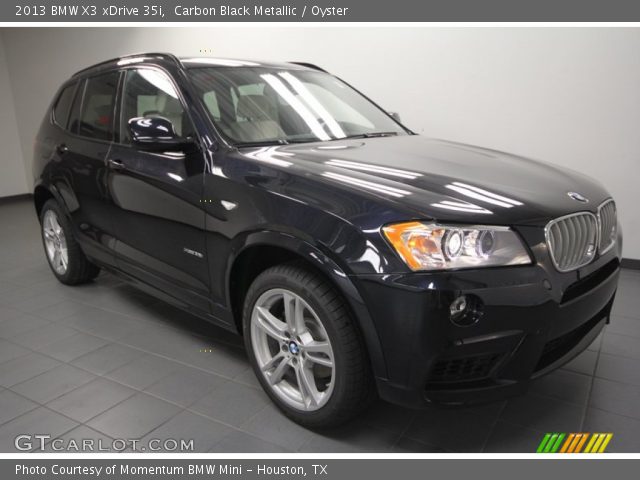 2013 BMW X3 xDrive 35i in Carbon Black Metallic